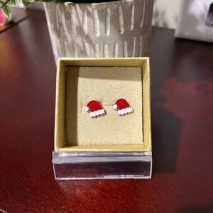 Christmas 🌼 Santa Hat Stud Earrings